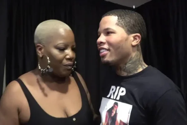 Kenya Brown and her son, boxer Gervonta Davis, share a moment of pride. Kenya has been a constant source of support and inspiration in Gervonta's career.